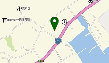 ホワイト急便 サン店の地図画像