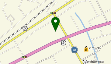 ホワイト急便 津乃峰店の地図画像