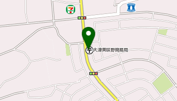 ホワイト急便 美咲野セルフ店の地図画像