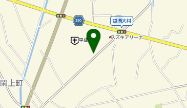 ホワイト急便 八代市大村店の地図画像
