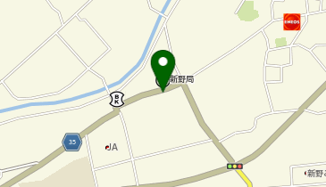 ホワイト急便 新野店の地図画像