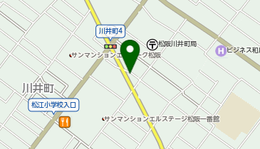 ホワイト急便 川井町店の地図画像