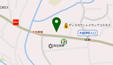 ホワイト急便 向陽店の地図画像