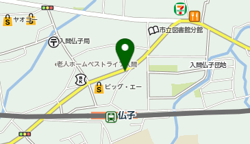 ホワイト急便 仏子店の地図画像