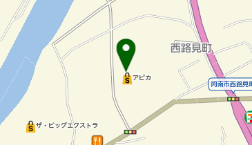 ホワイト急便 アピカ店の地図画像