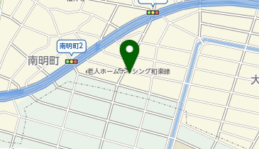 ホワイト急便 日岡店の地図画像