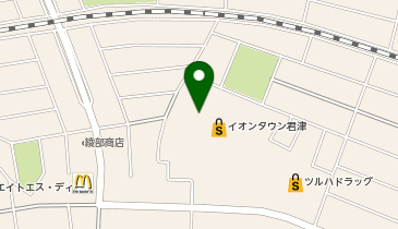 ホワイト急便 イオンタウン君津店の地図画像