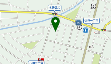 ホワイト急便 ナカシマ店の地図画像