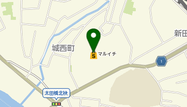 ホワイト急便 マルイチ城西店の地図画像