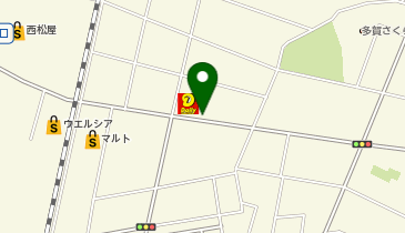 ホワイト急便 東金沢町店の地図画像