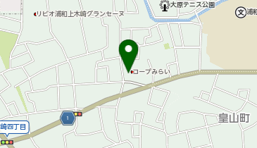 コープ上木崎店の地図画像