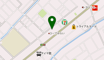 コープ北越谷店の地図画像
