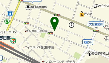 コープかすかべ東店の地図画像
