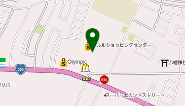 コープ八千代店の地図画像