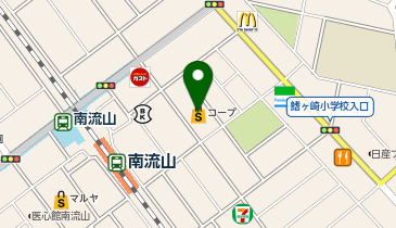 コープ南流山店の地図画像