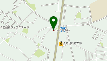 ミニコープ西船店の地図画像