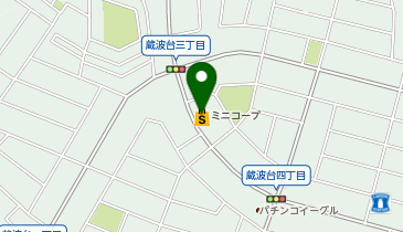 ミニコープ蔵波店の地図画像