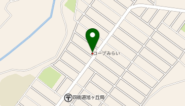 ミニコープ旭ケ丘店の地図画像