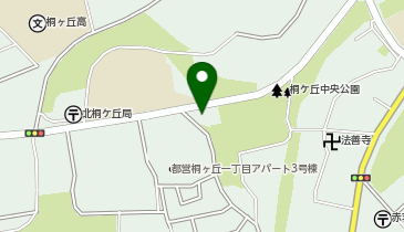 ミニコープ桐ケ丘店の地図画像