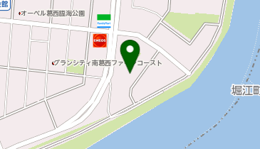 ミニコープなぎさ店の地図画像