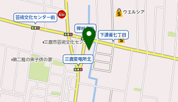 コープ下連雀店の地図画像