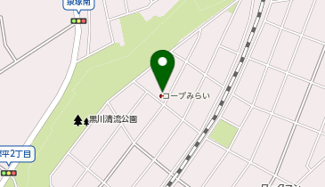 ミニコープ吹上店の地図画像