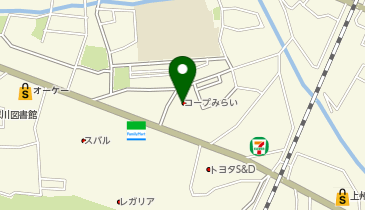 ミニコープ立川店の地図画像