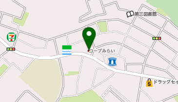 ミニコープ平尾店の地図画像