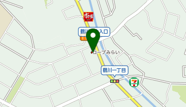 ミニコープ鶴川店の地図画像