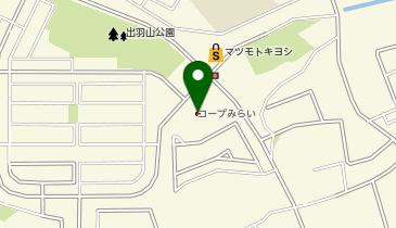 コープ城山手店の地図画像