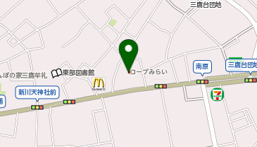 コープ牟礼店の地図画像