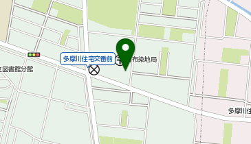 コープ調布染地店の地図画像