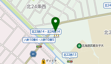 マクドナルド 南新川店の地図画像