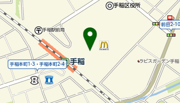 マクドナルド イオン札幌手稲駅前店の地図画像