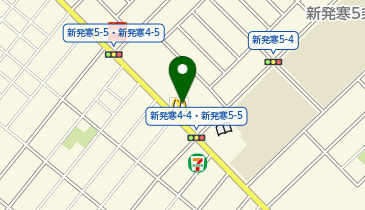 マクドナルド 札幌新発寒店の地図画像