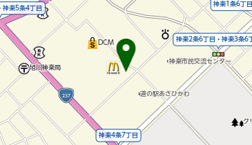 マクドナルド 神楽生協店の地図画像