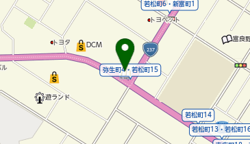 マクドナルド 38号富良野店の地図画像