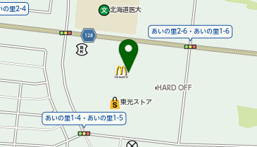 マクドナルド あいの里生協店の地図画像