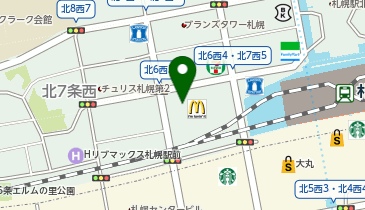 マクドナルド 札幌ヨドバシカメラ店の地図画像