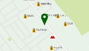 マクドナルド 網走店の地図画像