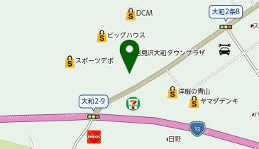 マクドナルド 岩見沢大和タウンプラザ店の地図画像