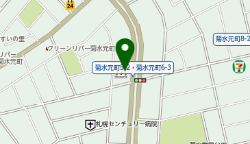 マクドナルド 菊水元町店の地図画像