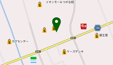 マクドナルド イオンモールつがる柏店の地図画像