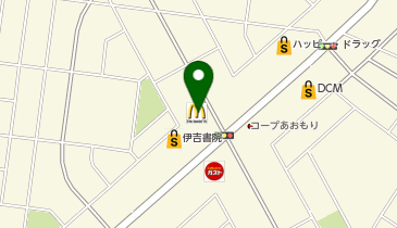 マクドナルド 八戸南類家店の地図画像