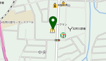 マクドナルド 五所川原中央店の地図画像
