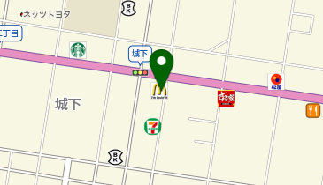 マクドナルド 八戸城下店の地図画像