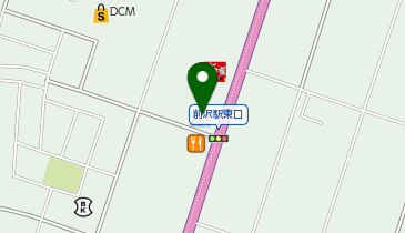 マクドナルド イオン前沢店の地図画像