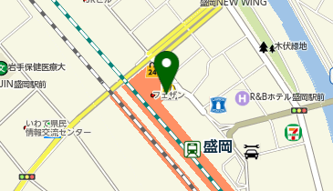 マクドナルド 盛岡フェザン店の地図画像