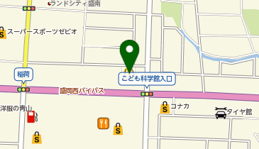 マクドナルド 盛岡西バイパス本宮店の地図画像