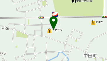 マクドナルド 中田ヤマザワ店の地図画像